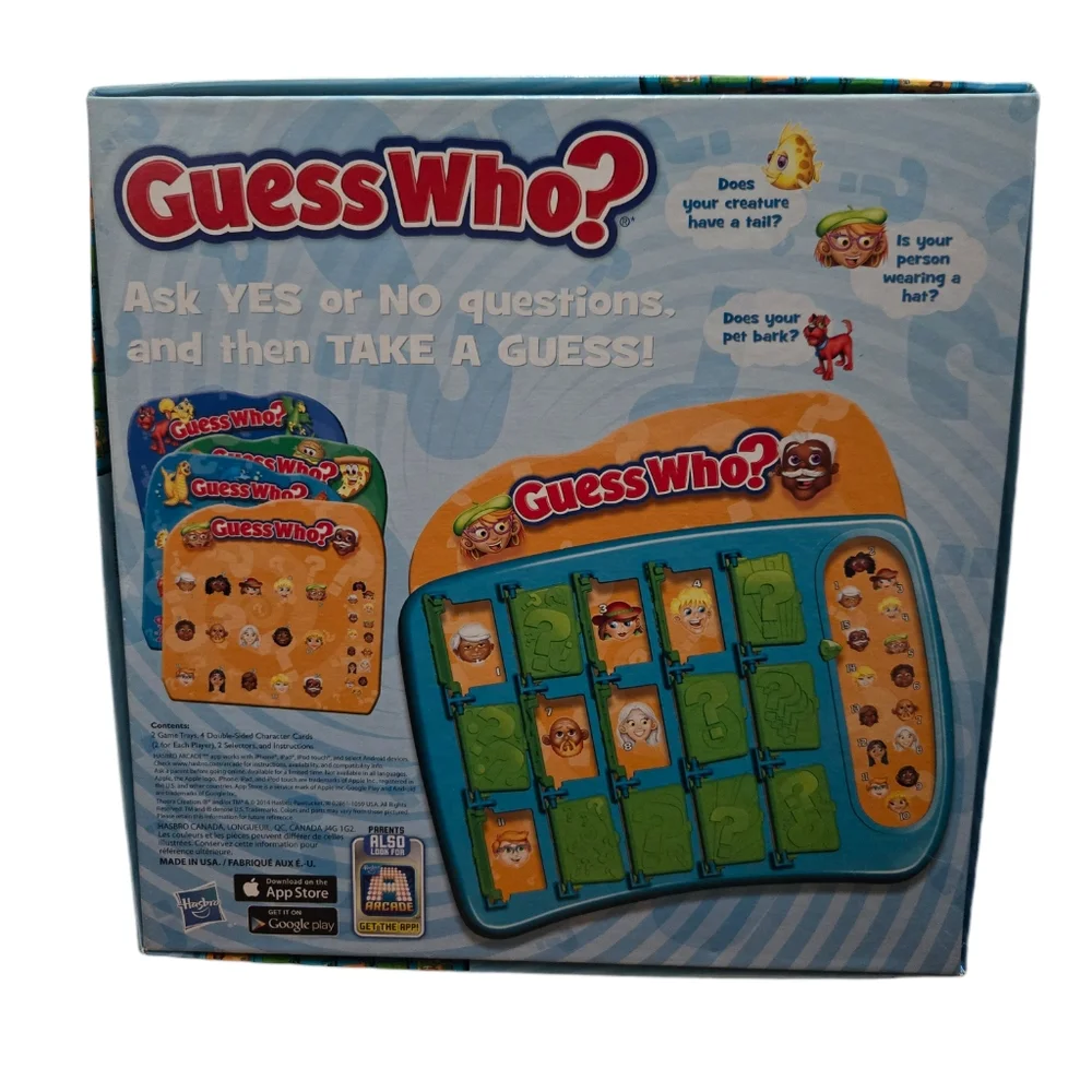 Guess Who Board Game - Picture 2 of 2